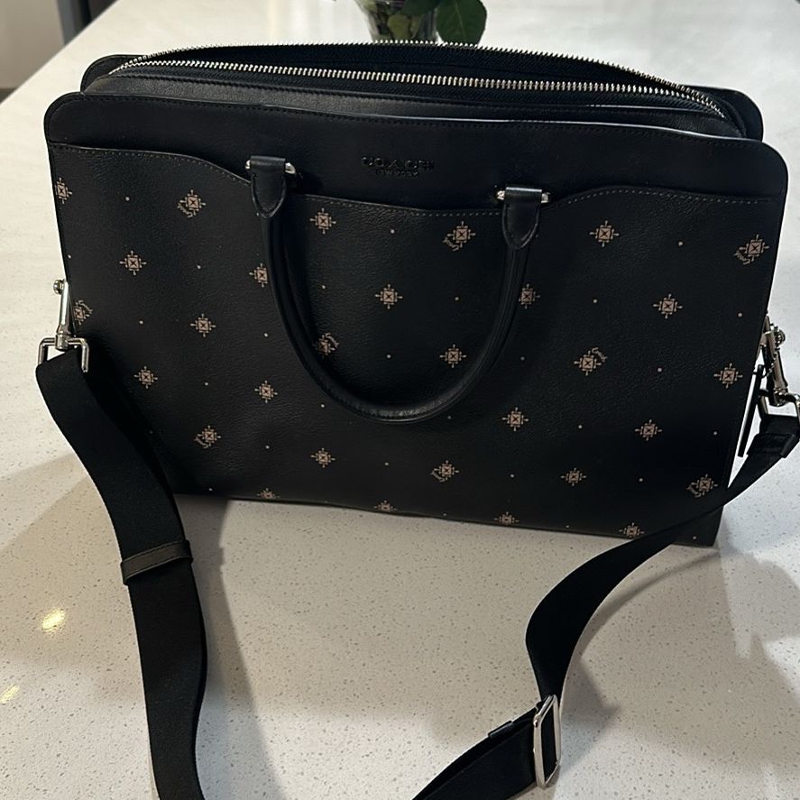 NEW Coach briefcase/laptop bag