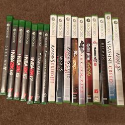 Xbox One And Xbox 360 Games