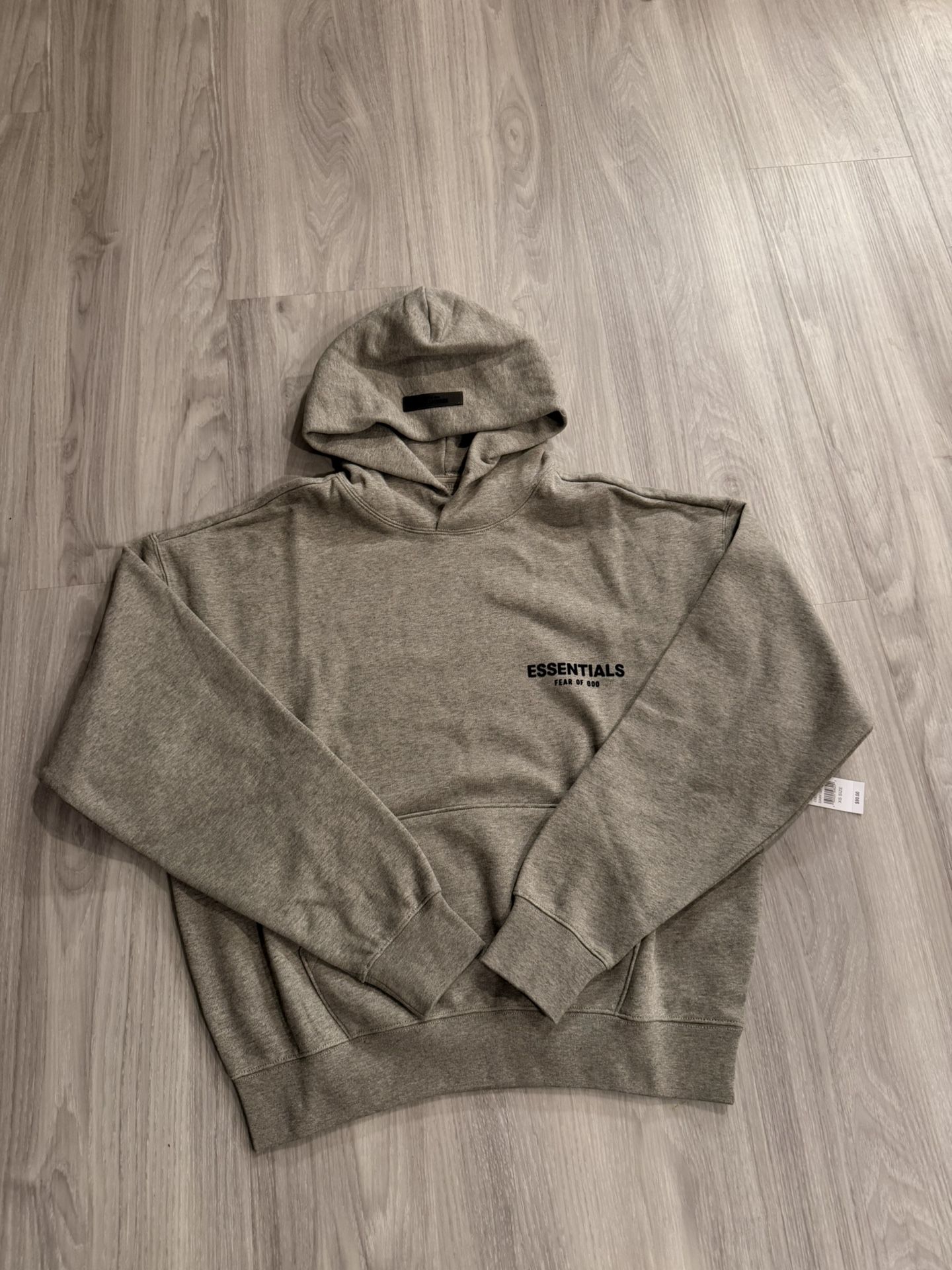 Essentials Fear of God Dark Oatmeal Hoodie