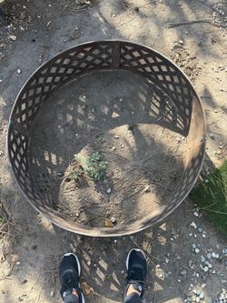 Outdoor fire ring