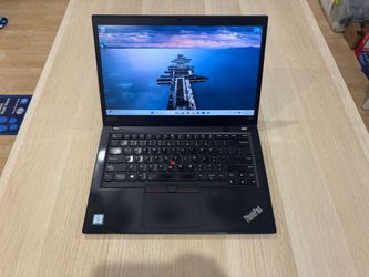 Lenovo T490S Core i5-8365U 1.90Ghz 8GB 256GB Windows 11 Pro Fully Functional