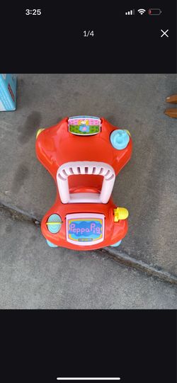 Playskool Step Start Walk 'n Ride Peppa Pig Active 2-in-1 Ride-On and Walker Toy for Toddlers and Babies 9 Months and Up