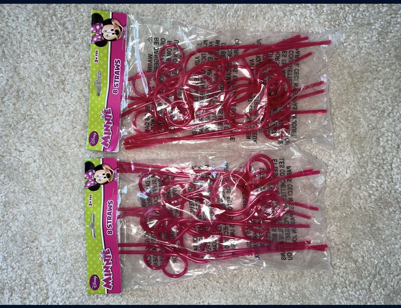 (2) Minnie Mouse Party Favors - New