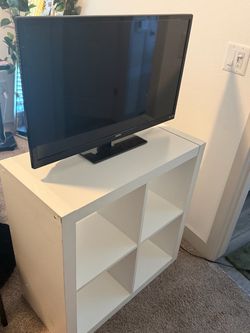 IKEA White 4-Cube Shelf