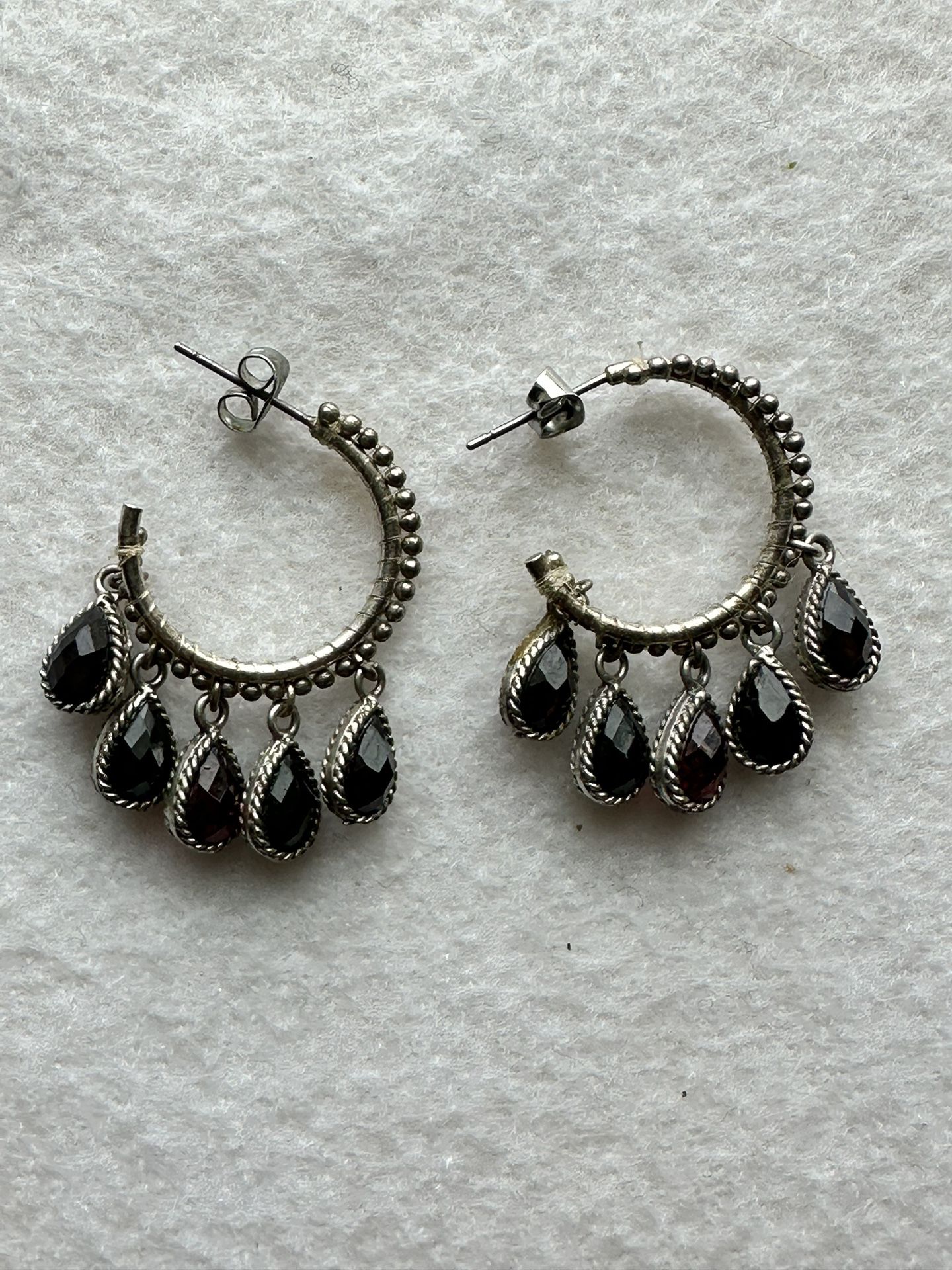 Multicolor Gemstones Earrings 