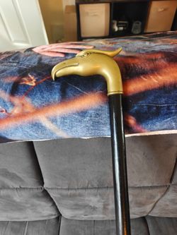 Walking Cane with Brass Eagle Head Handle