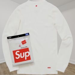 Supreme x Hanes Thermal (1 Pack) XL 