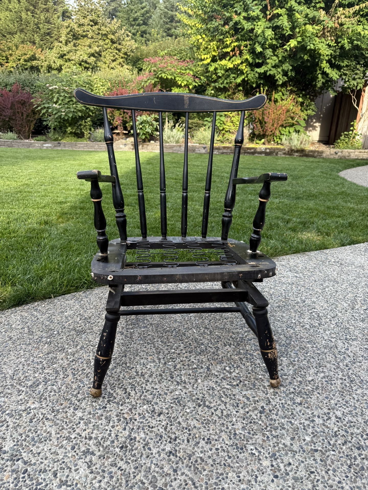 Wood Rocking Chair Needs Work Free