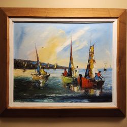 Raoul Viard Oil Painting