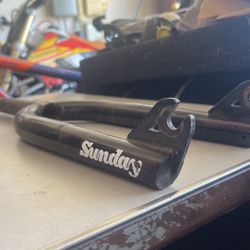 Sunday bmx bike fork 