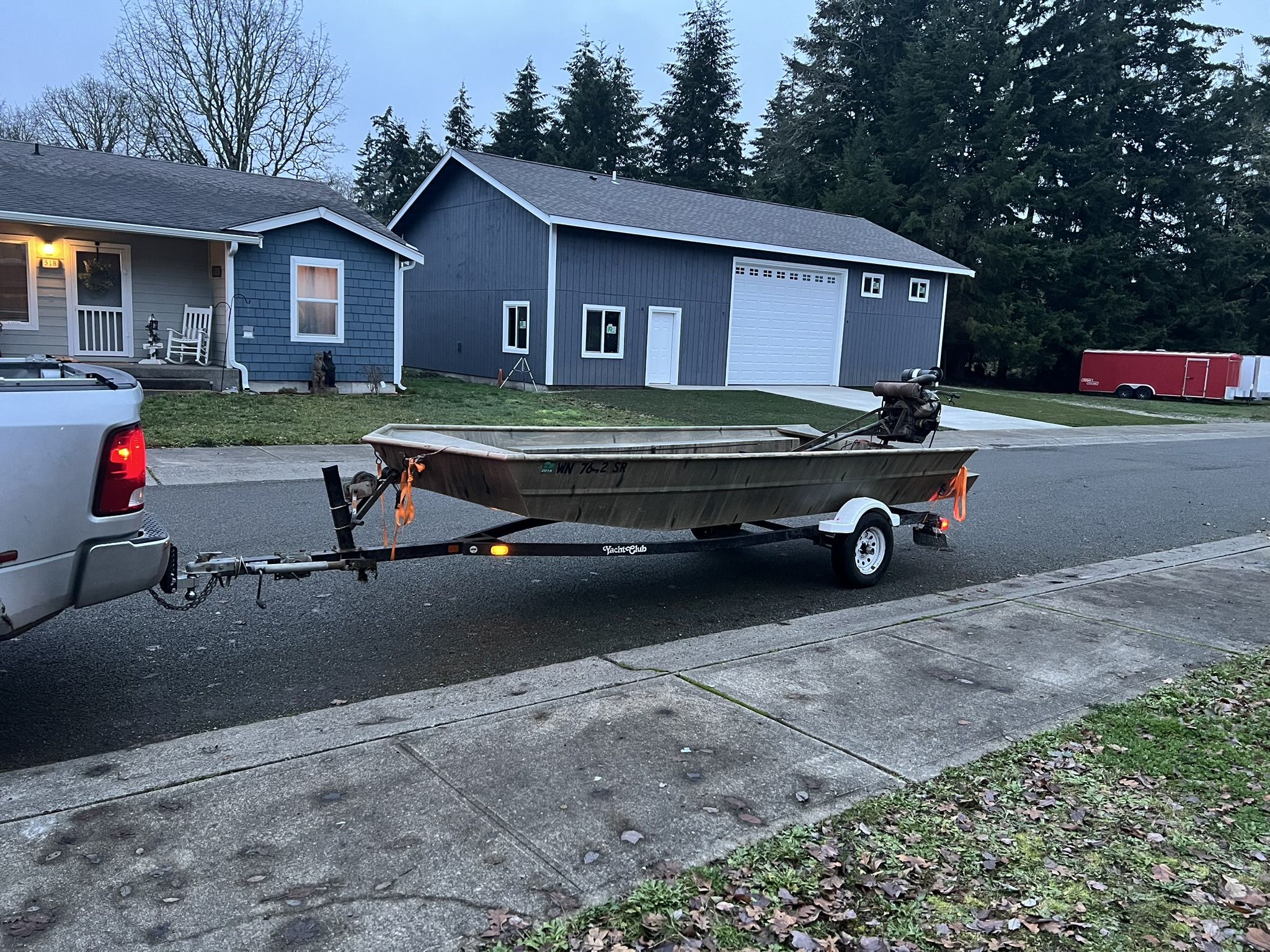 2004 Beavertail 16 Ft Aluminum Duck Boat