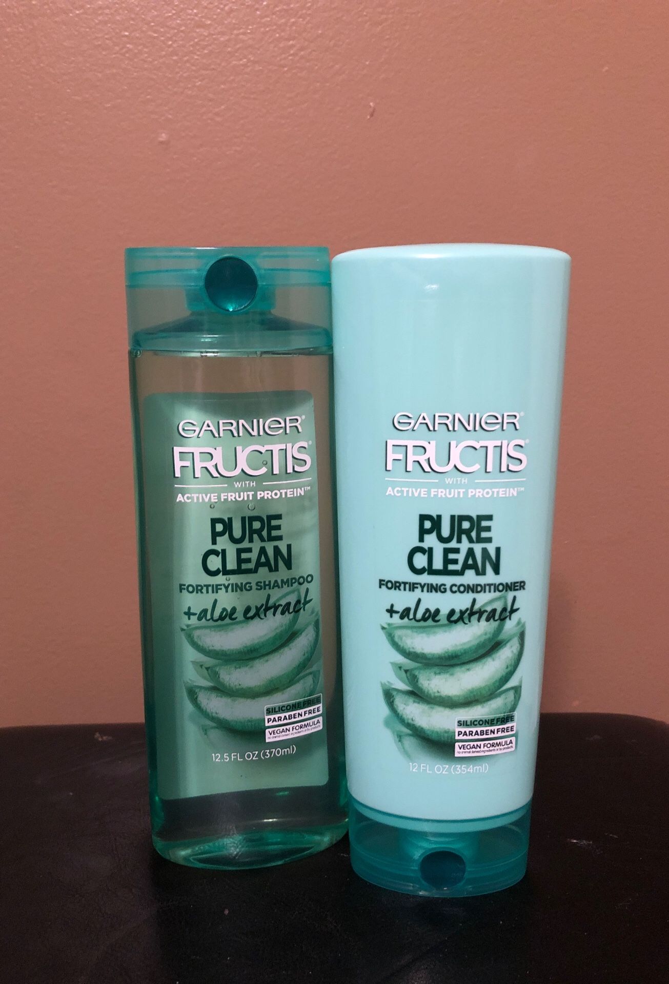 Garnier Fructis shampoo and conditioner