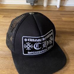 chrome hearts hat black