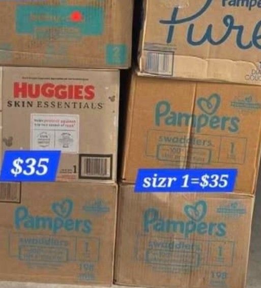 Pampers & Huggies Diapers 