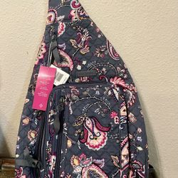 Vera Bradley Women's Cotton Medium Sling Backpack