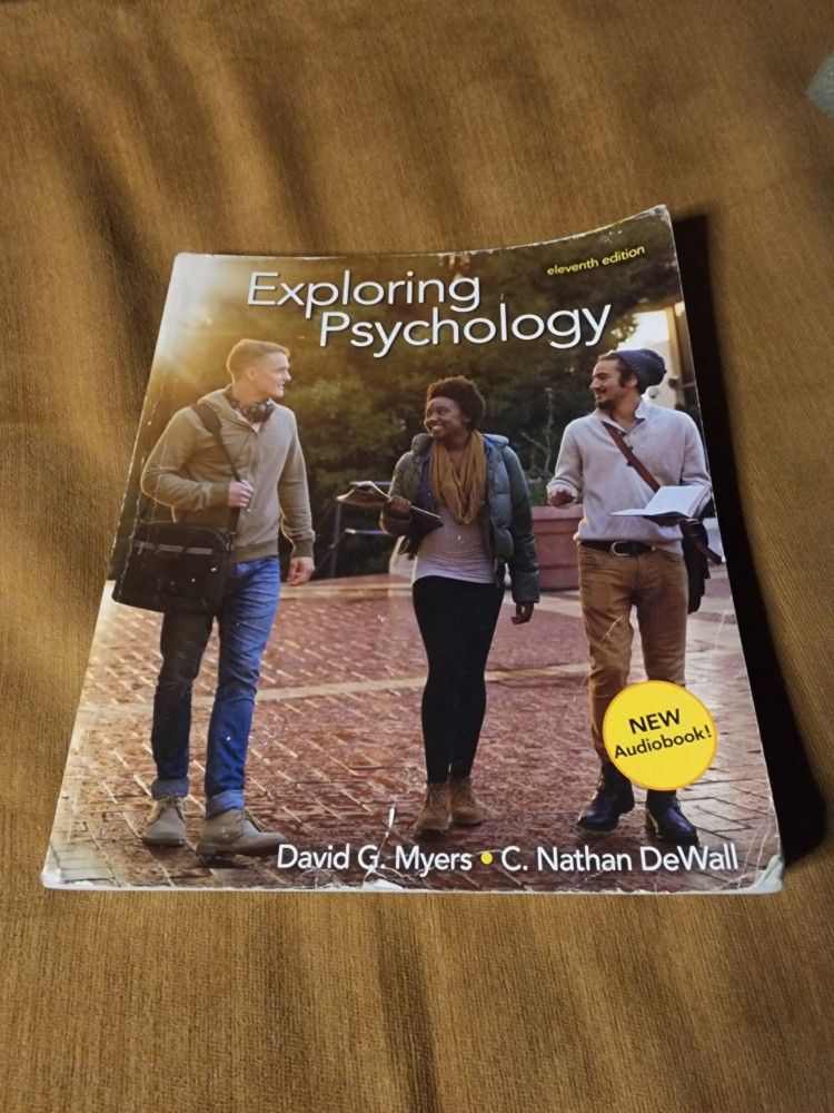 Exploring Psychology Eleventh Edition College Textbook