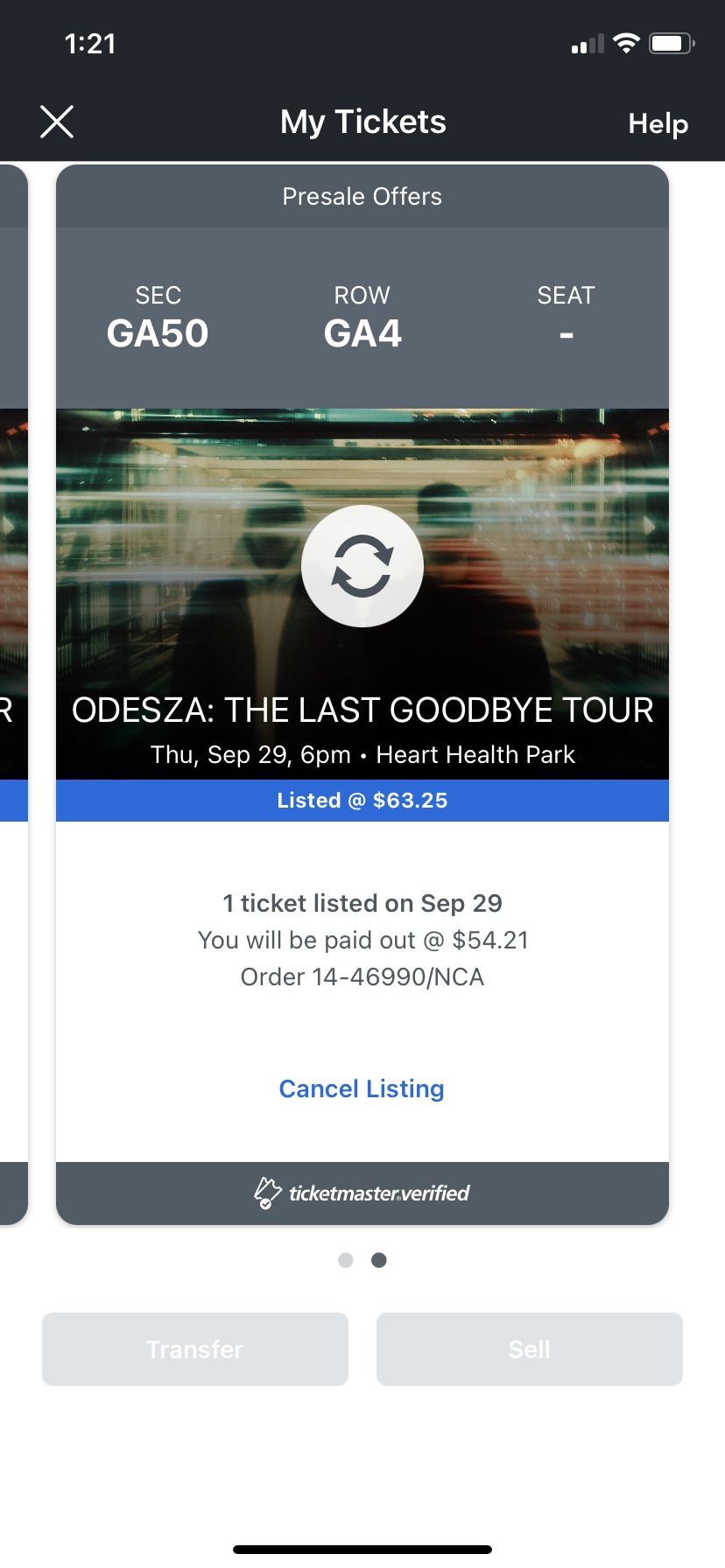 $30 Odesza Tickets For Sale