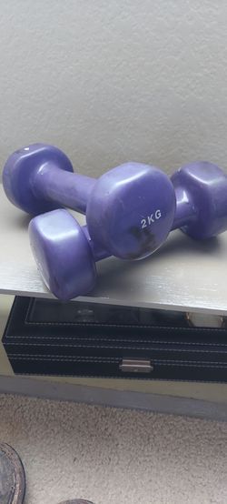 2kg dumb bells