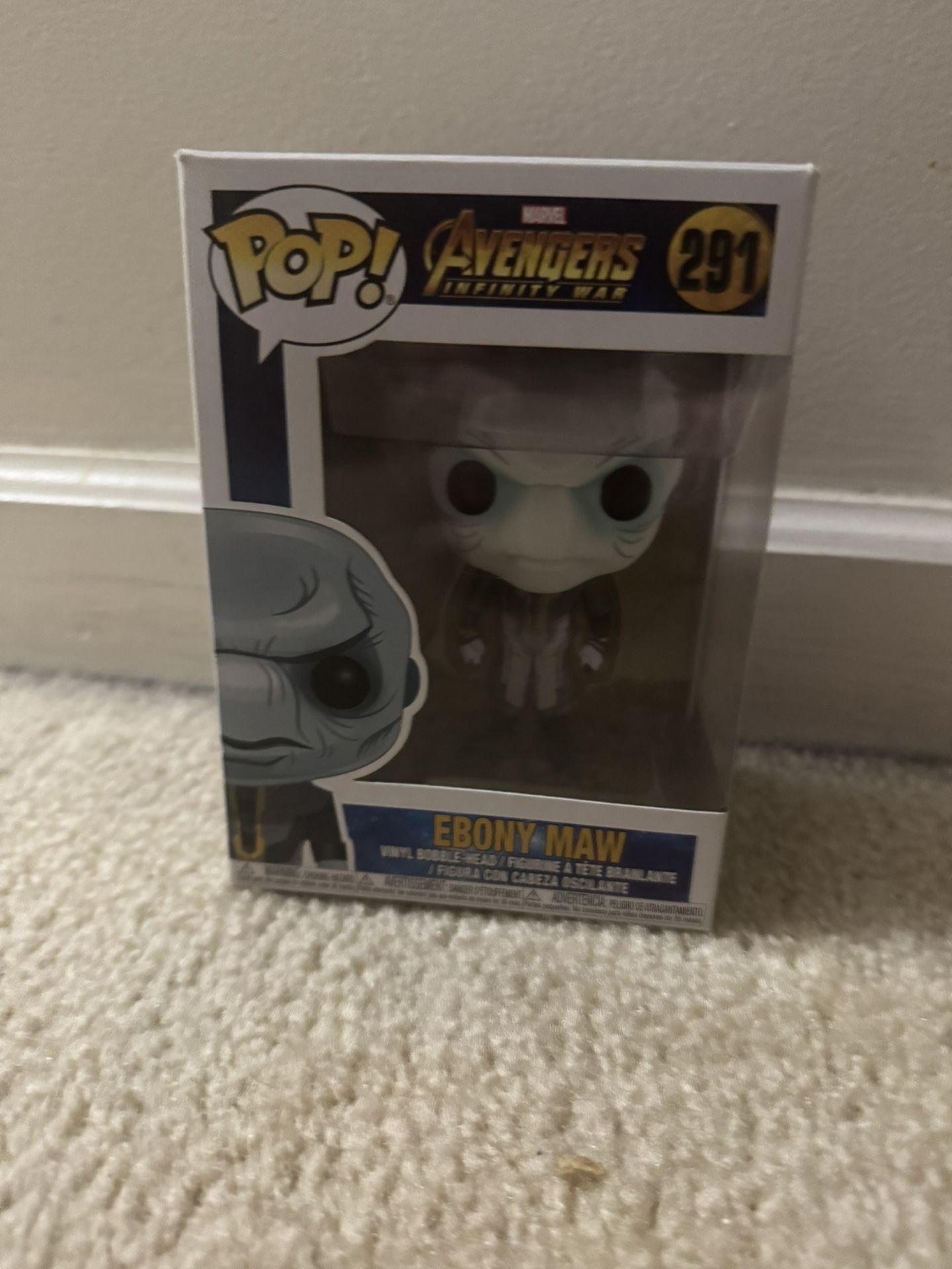 Marvel Studios MCU Avengers Infinity Wars Ebony Maw Funko Pop Vaulted/Retired