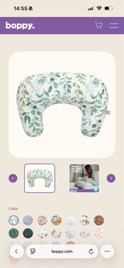 Boopy nursing pillow