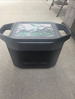 ECOFLOW - DELTA 2 Portable Power Station, 1024 Wh LiFePO4 (LFP) Battery, 1800 W AC/100 W USB-C Output, Optional Solar Panel, for Home, Camping, and RV