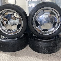 20” Lexani rims and tires (set of 4)