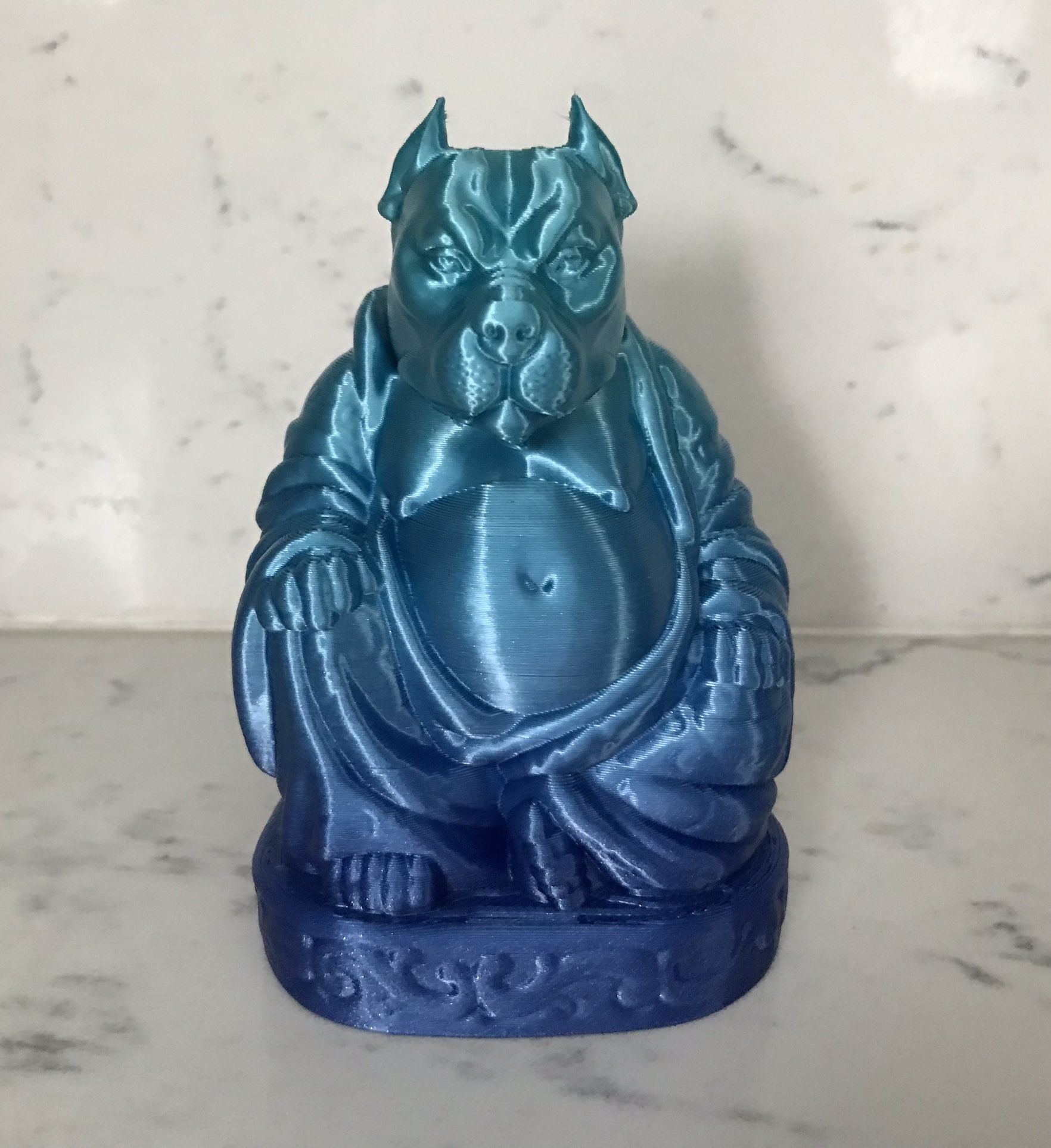 American Bully Buddha | American Bully Home Decor | Bully Unique Gifts | American Bully Collectibles | Bully Knick Knacks | American Bully Gifts