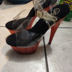 Size 9 Pleaser High Heels