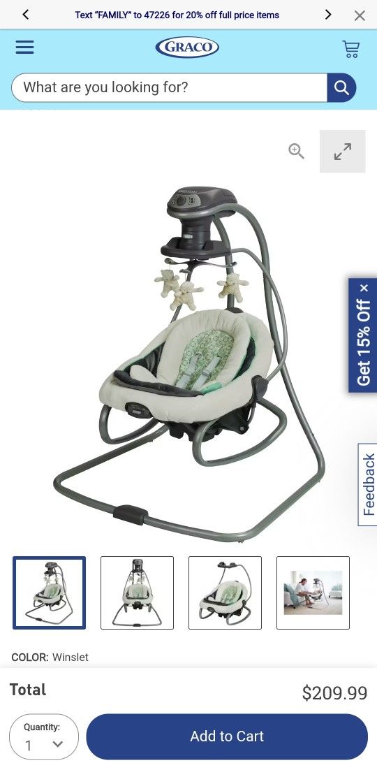Graco Baby Rocker And Swinger