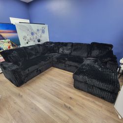 Black Sectional Sofa With Storage Pull Out Sofa Bed 🛌 😴 