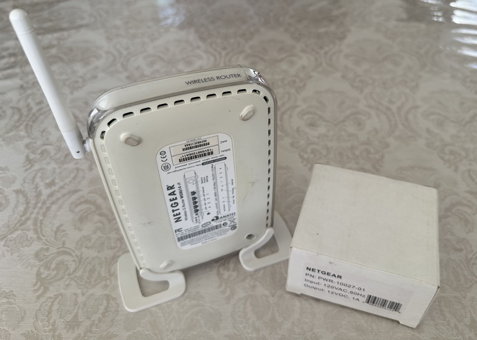 NETGEAR Wireless-G Router WGE614 v9