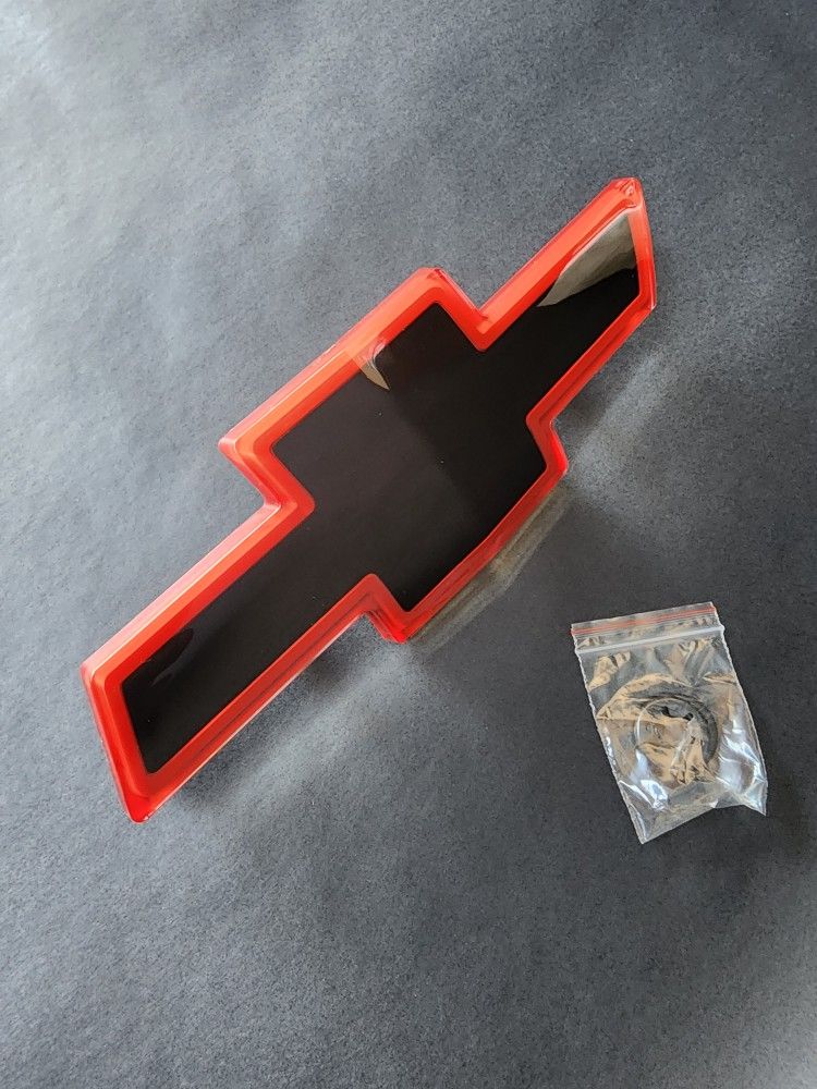 Silverado Grille Emblem Bowtie Badge