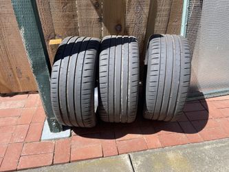 3 Michelin Pilot Sport Tires $360 for all