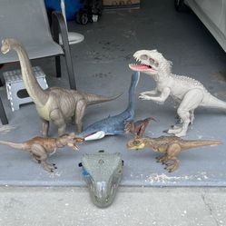 Jurassic World Dinosaurs Toys With A Free Mask-All Dinosaurs Included