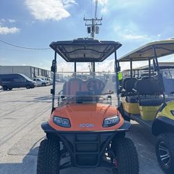2024 Icon i60L Golf Car 6 passenger