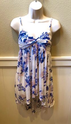 Free flowing sheer Free People tunic . Sz S