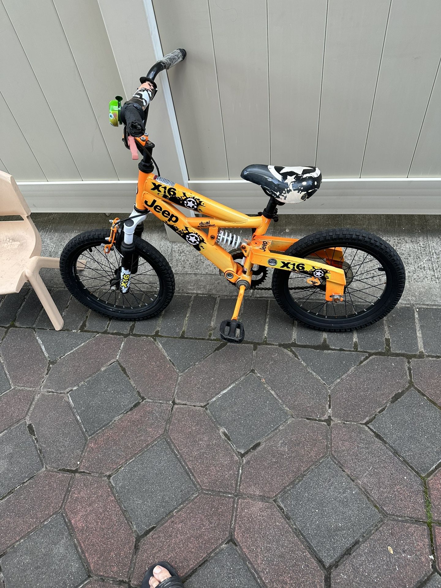 Jeep x16 2025 bike orange