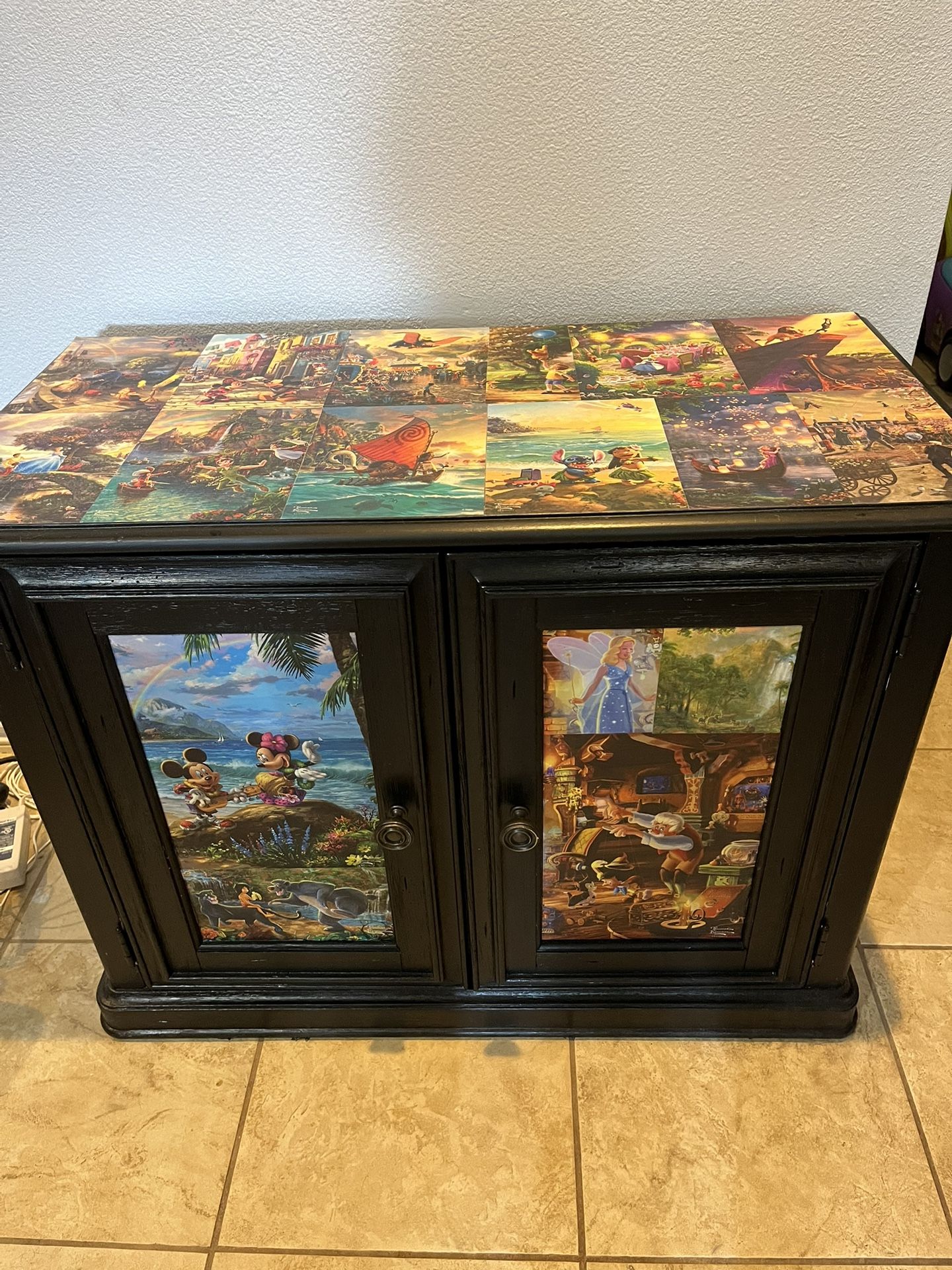 Disney Thomas Kincaid Cabinet 
