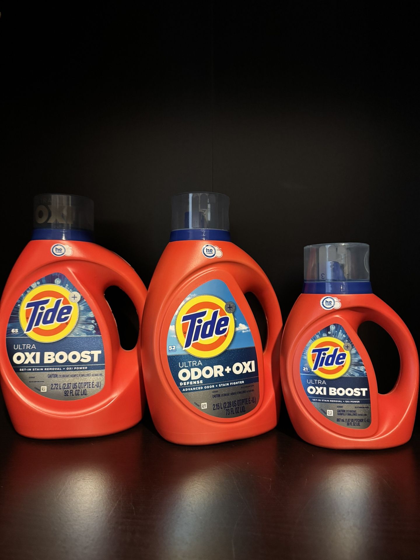Tide Oxi Boost Liquid Detergent (195 Fl Oz Total)