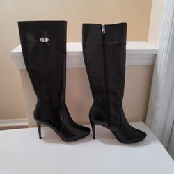 Coach Black Boots 7.5