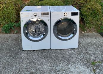 Lg washer and dryer.
