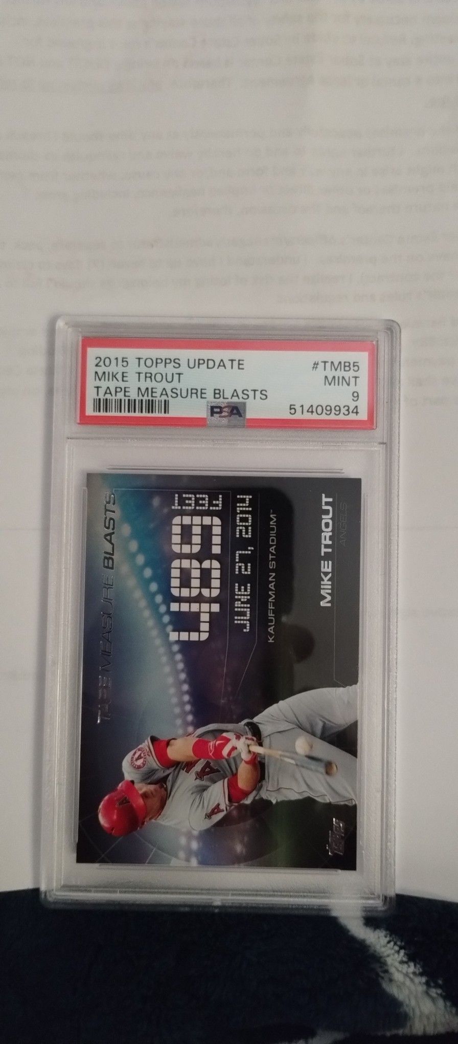 2015 Mike Trout TMB