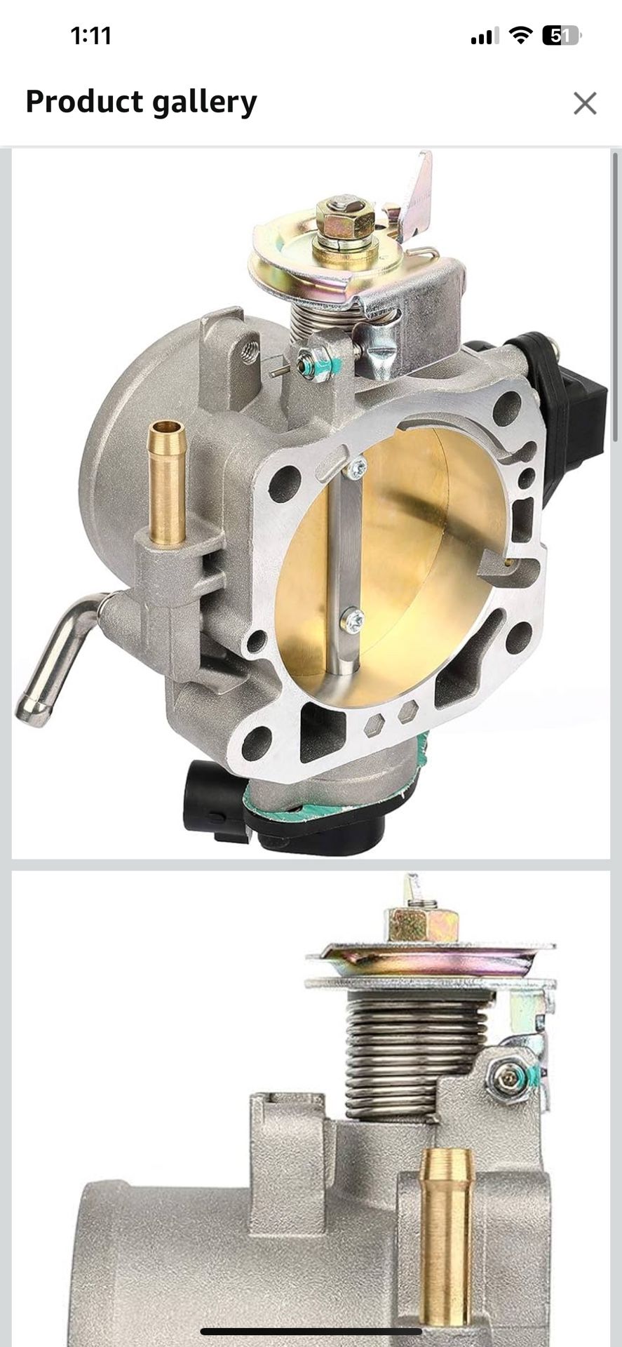 NEW Larger Throttle Body B/D/F/H Series W/TPS & Map Sensor fit for Acura Integra, for Honda Civic/Civic del Sol/Prelude/ S2000 (Gsr B D 1.8L 2.2L) (US