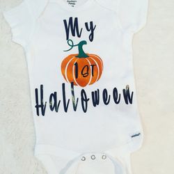 Handmade baby onesies