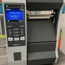 Zebra ZT610 Industrial Label Printer – Excellent Condition – $1,500 OBO