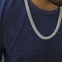 Men's Moissanite Chain