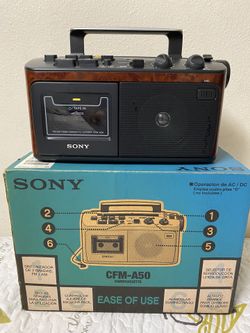 SONY RADIO CASSETTE 