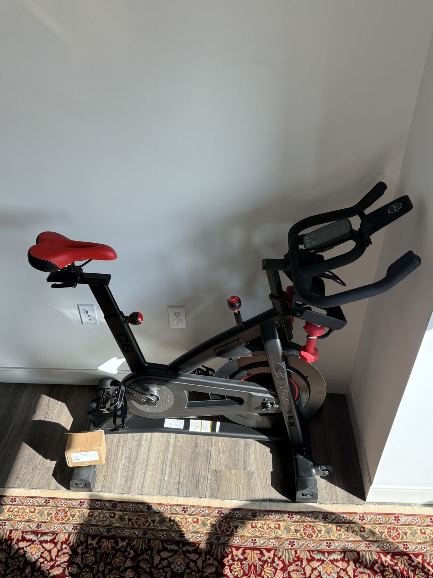 NEW Bowflex C6 Spin Bike, Wahoo KICKR Desk Stand, Extra Wheel