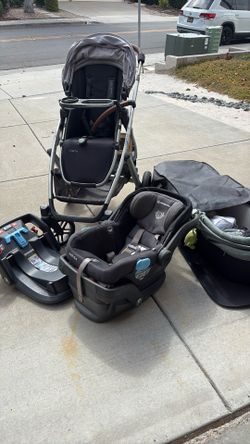 Uppababy vista stroller set