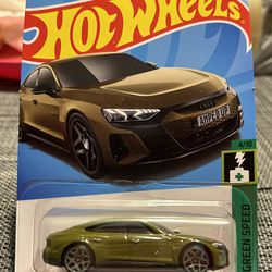2024 Hot Wheels HW GREEN SPEED 4/10 Audi RS E-Tron GT 36/250 (Green)